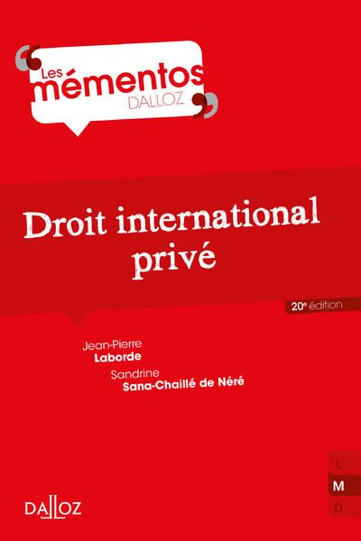Droit internationnal privé
