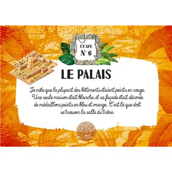 Escape Game Junior - Sauve le trésor maya