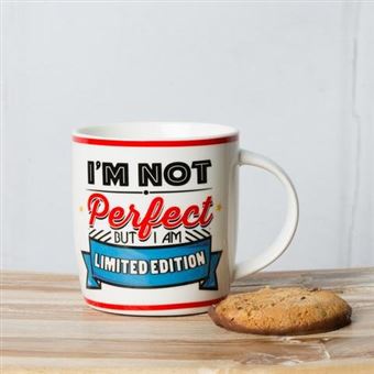 Mug en porcelaine Legami I'm not perfect, but I am limited edition