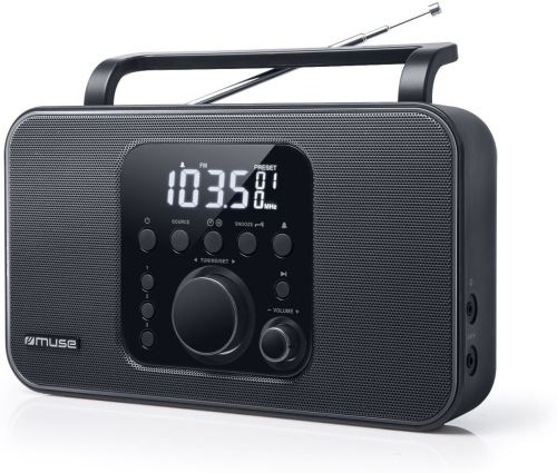 Muse Blanc M-091 R Portable Numérique Noir - Neuf - Image 3