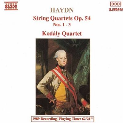String quartets op 54 1 3