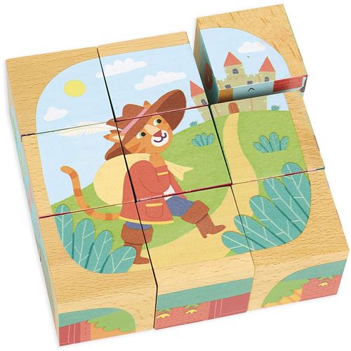Non Communiqué Multicolore Jouet D'éveil Cubes En Bois Les Contes Vilac