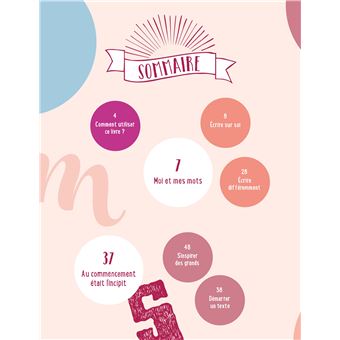 Ateliers d'écriture créative