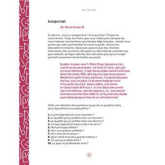 Ateliers d'écriture créative