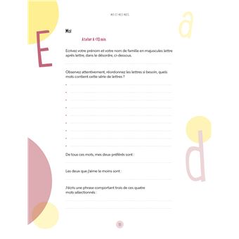 Ateliers d'écriture créative