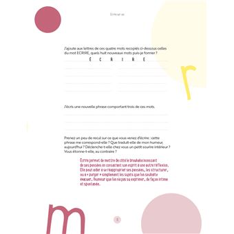 Ateliers d'écriture créative