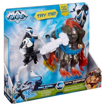 Max Steel Collection Pack Combat Max Steel Figurine De Collection