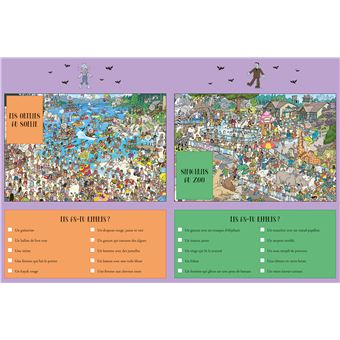 Où sont cachés la sorcière et les monstres ?