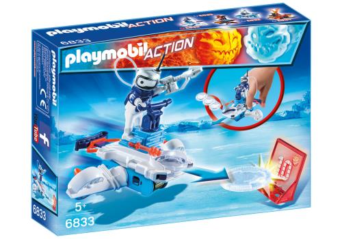 Playmobil Action 6833 Androïde de glace avec lance-disques