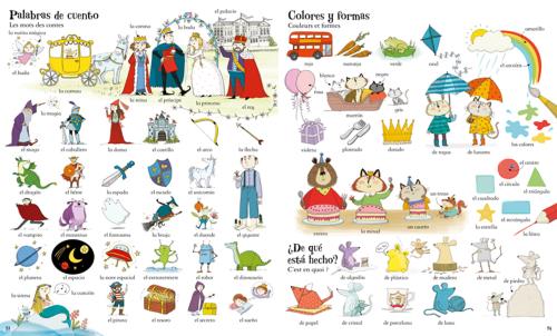 Mon grand livre de mots illustrés en espagnol - cartonné - Mairi ..., image size:500x302
