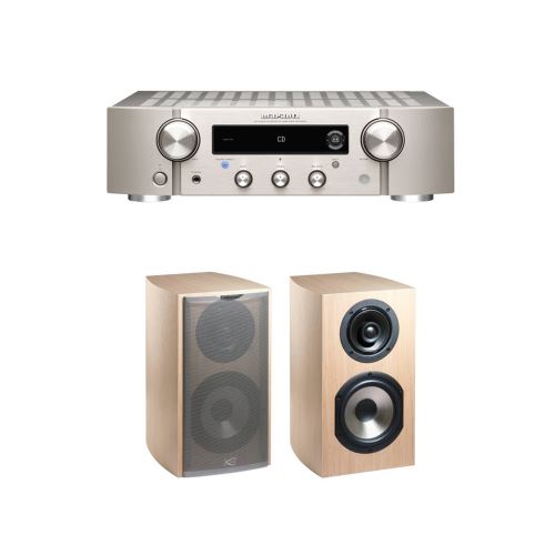 Amplificateur Hi-Fi Marantz PM7000N Argent + Enceinte colonne Cabasse Antigua MC170 Cherry Vendue par paire