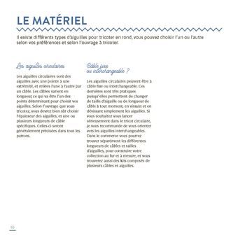 Apprendre le tricot circulaire. 14 leçons et 8 créations expliquées en pas à pas
