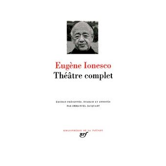 Theatre Complet Relie Eugene Ionesco Achat Livre Fnac