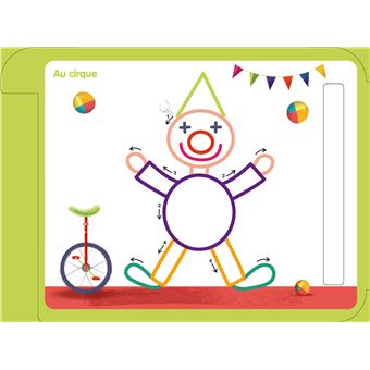 Les livres-ardoises - Mes premiers bonshommes