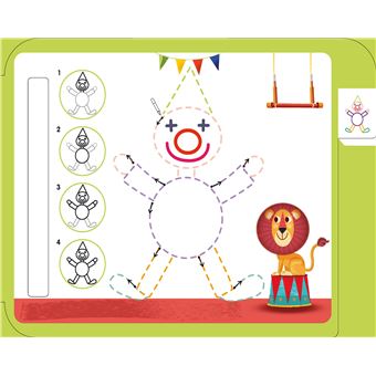 Les livres-ardoises - Mes premiers bonshommes