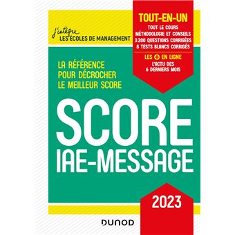 Score IAE-Message - 2023 - Tout-en-un