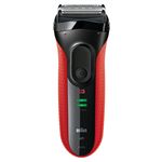 Rasoir Braun Serie 3 Proskin 3030 Noir et Rouge