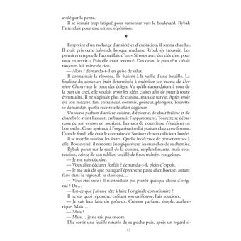 Meurtres en cuisine