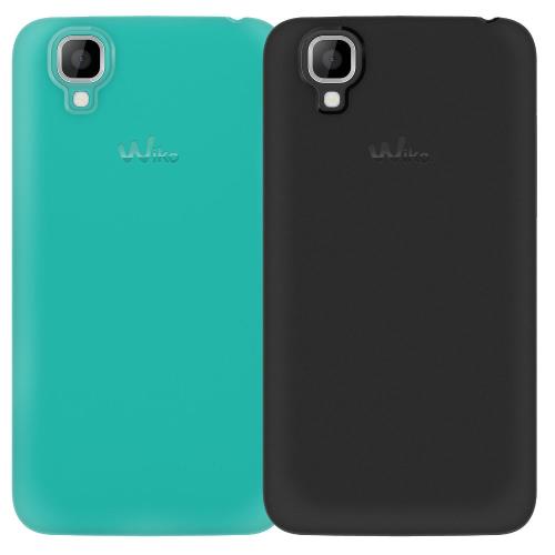 WIKO CQ GOA NOIR ET TURQUOISE