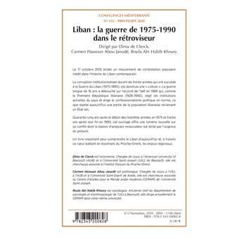 Liban : la guerre de 1975-1990 dans le rétroviseur