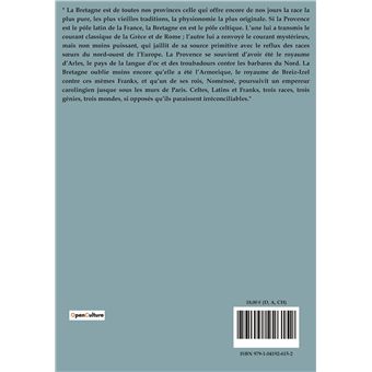 Les légendes de la Bretagne et le génie celtique