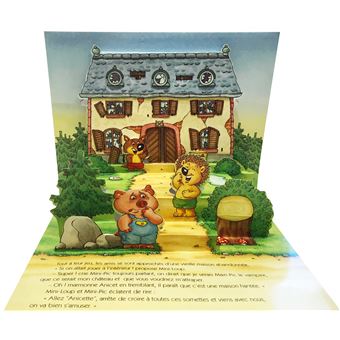 Mini Loup et la maison hantée - pop'up