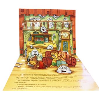 Mini Loup et la maison hantée - pop'up