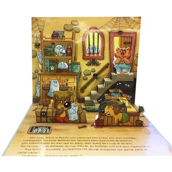 Mini Loup et la maison hantée - pop'up