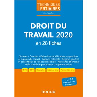 Droit du travail 2020 en 28 fiches