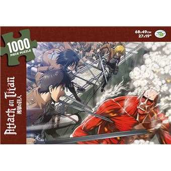 Attaque des Titans Puzzle 1000 pièces