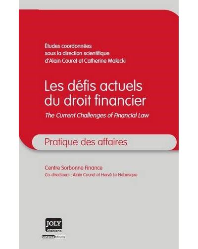 Les defis actuels du droit financier
