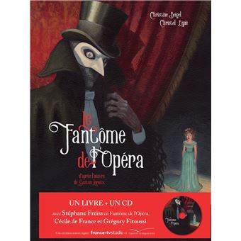 Le fantôme de l'Opéra - livre CD