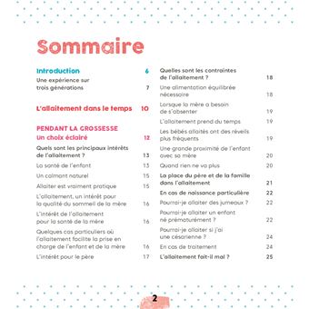L'allaitement en pratique
