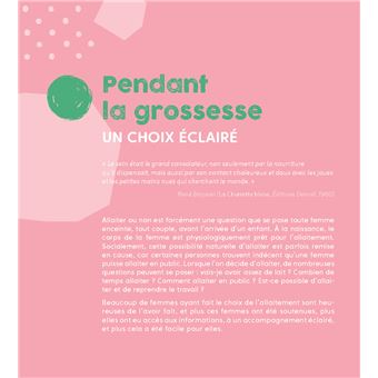 L'allaitement en pratique