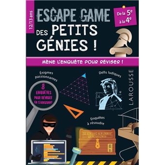 Escape game des petits génies 5e-4e