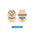 Peluche Skzoo Stray Kids Han Quokka