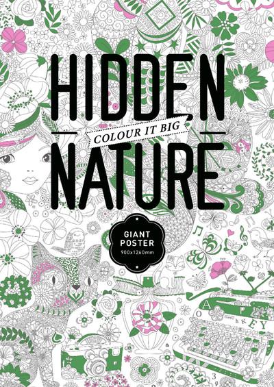 Hidden nature, colour it big