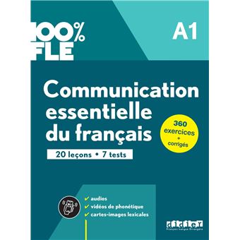 Communication essentielle du français A1 - Livre + didierfle.app