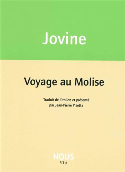 Voyage au Molise - Francesco Jovine - broché