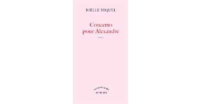 Concerto pour alexandre