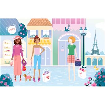 LIVRES SCINTILLANTS Styliste de mode - Habille-moi avec des stickers