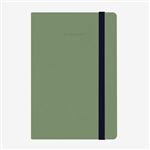 Carnet de notes Legami Medium Lined Vert Kaki