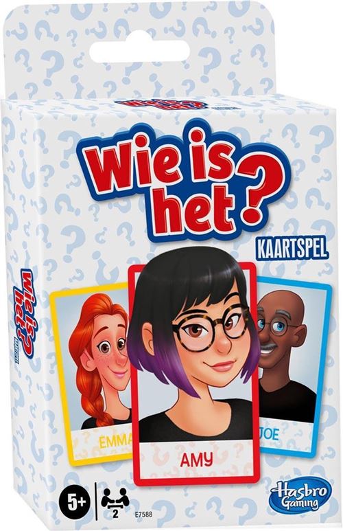 Wie Is Het? Kaartspel
