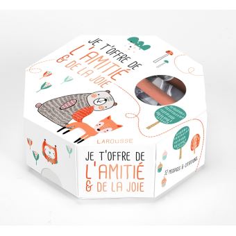 Je t'offre de l'amitié et de la joie