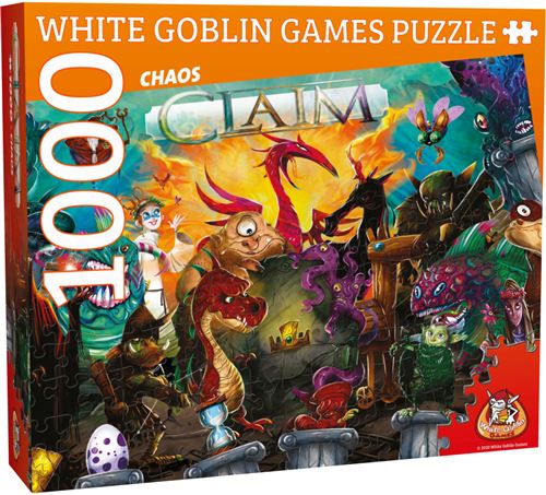 Puzzle Claim : Chaos White Goblin Games 1000 Pièces