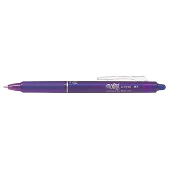 Stylo Roller Pilot FriXion Ball Clicker Pointe moyenne 07 Violet - 1