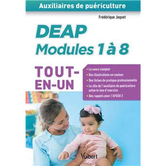 Réussir tout le DEAP en 75 fiches de révision et 80 entrainements - Pour  les auxiliaires de puériculture