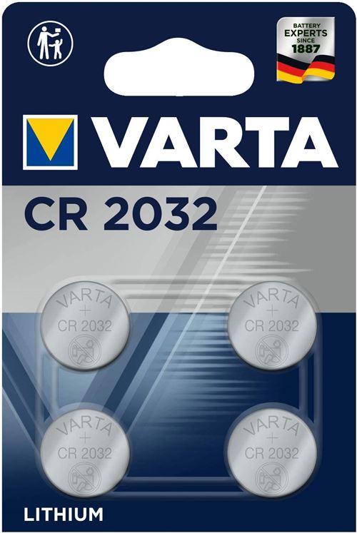 VARTA LITHIUM CR2032/4