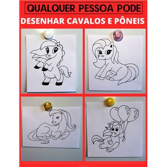 Como desenhar um cavalo - Guias fáceis de desenho passo a passo