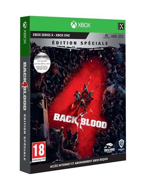 Pochette avant du jeu Back 4 Blood Edition Spéciale Xbox Series X